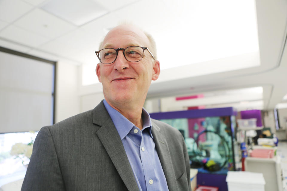 Dr. Michael Braun, chief of the pediatric nephrology center at Texas Children&rsquo;s Hospital, was pivotal in the mission to save dozens of dialysis patients stuck in the storm without treatment. (Photo: Andy Campbell/HuffPost)