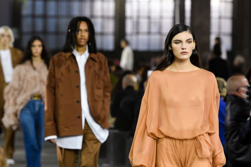 Valentino Spring/Summer 2021 women's and men’s collection in Milan