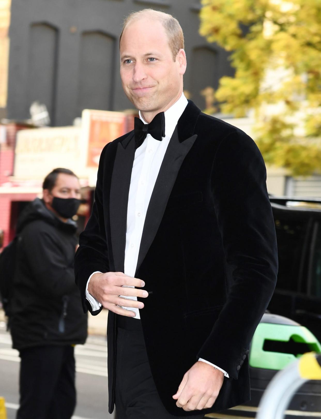 The Duke of Cambridge attends the Sun's Who Cares Wins Awards 2021 at The Roundhouse on September 14, 2021 in London, England