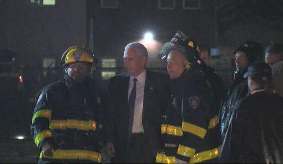 Mike Pence is safe after plane skids off LaGuardia runway
