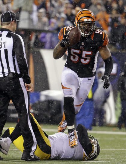 Vontaze Burfict has some interesting comments on the Pittsburgh Steelers (AP).