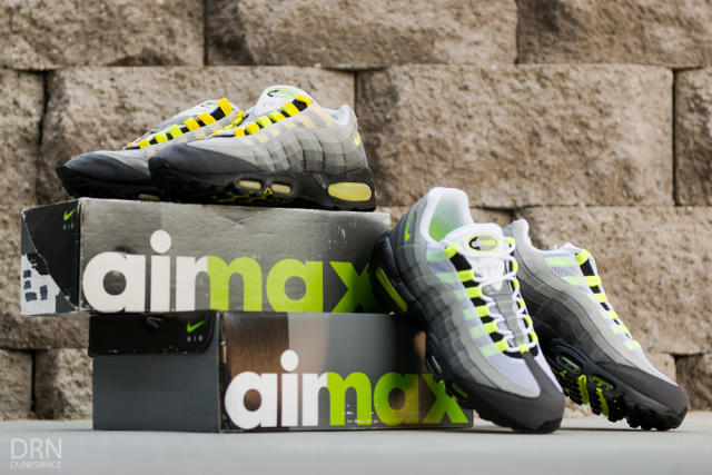 2010 Air Max 95 Neon On Feet Sneaker Review - Classic Colorway