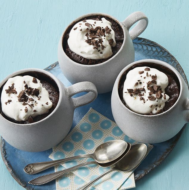 mocha mug cakes valentines day desserts