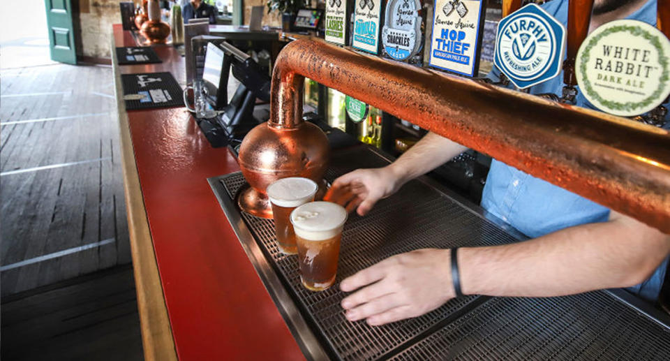 Pubs in NSW could be open in weeks. Source: AAP