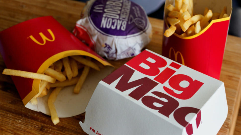 Big Mac and fries