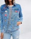 <p>If you’re not up for decorating your own, try this one on for size. You can’t help but get happy, festival vibes from this jacket. <br></p><p><a href="http://tidd.ly/4459b513" rel="nofollow noopener" target="_blank" data-ylk="slk:Buy It Here;elm:context_link;itc:0;sec:content-canvas" class="link ">Buy It Here</a></p>