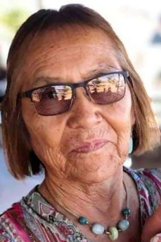 Navajo rug weaver Ella Mae Begay, 62, is shown in this undated photo provided by her niece Seraphine Warren. (Photo: via Associated Press)