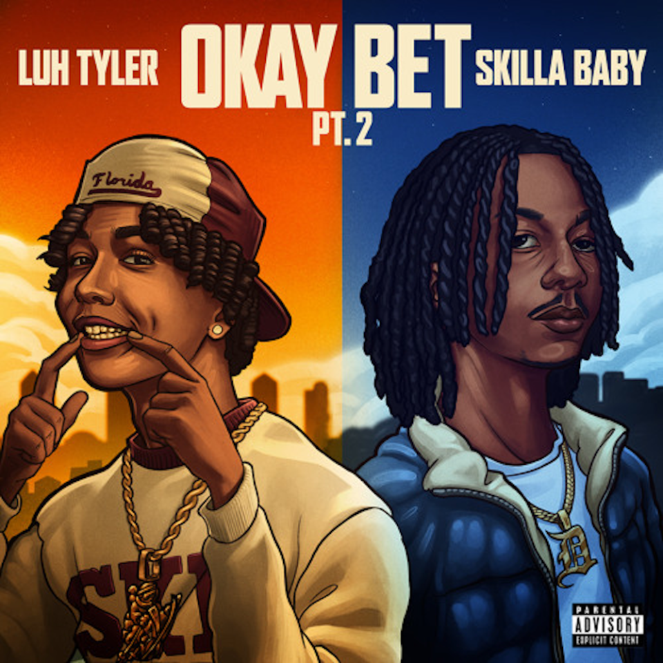 Luh Tyler, Skilla Baby “Okay Bet Pt. 2” cover art