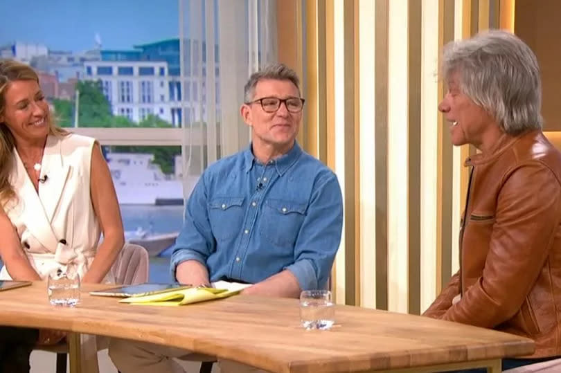 Ben and Cat had also been joined by Jon earlier in the show -Credit:ITV