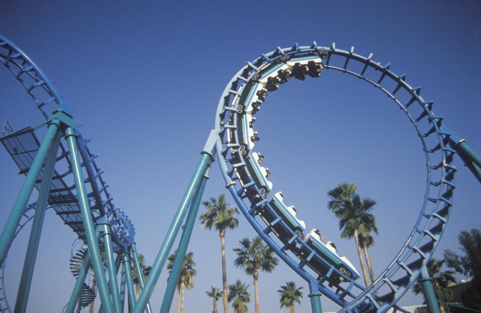 Knott's Berry Farm in Buena Park, California, includes a ghost town and "Peanuts"-themed "Camp Snoopy" area.