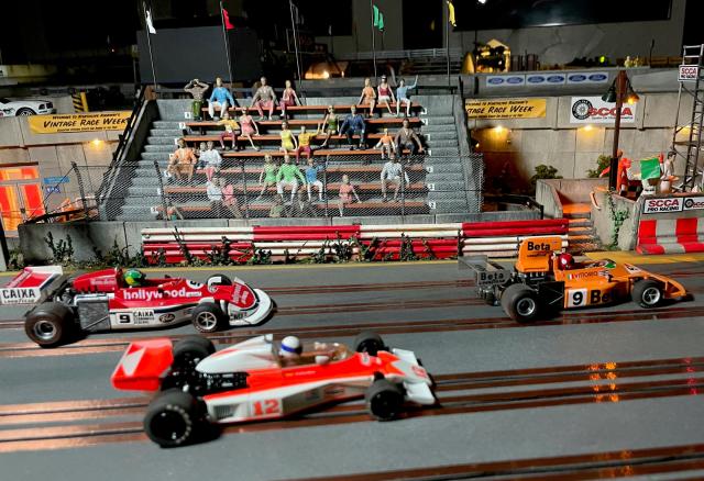 Dearborn man has one of the largest slot car racing tracks in the