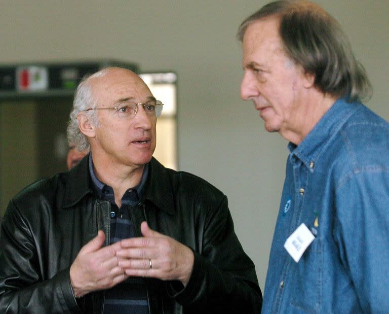 Menotti y Bianchi, en un encuentro de 2004

