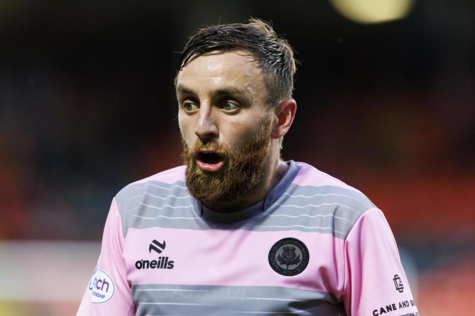 Partick Thistle winger Steven Lawless <i>(Image: SNS)</i>