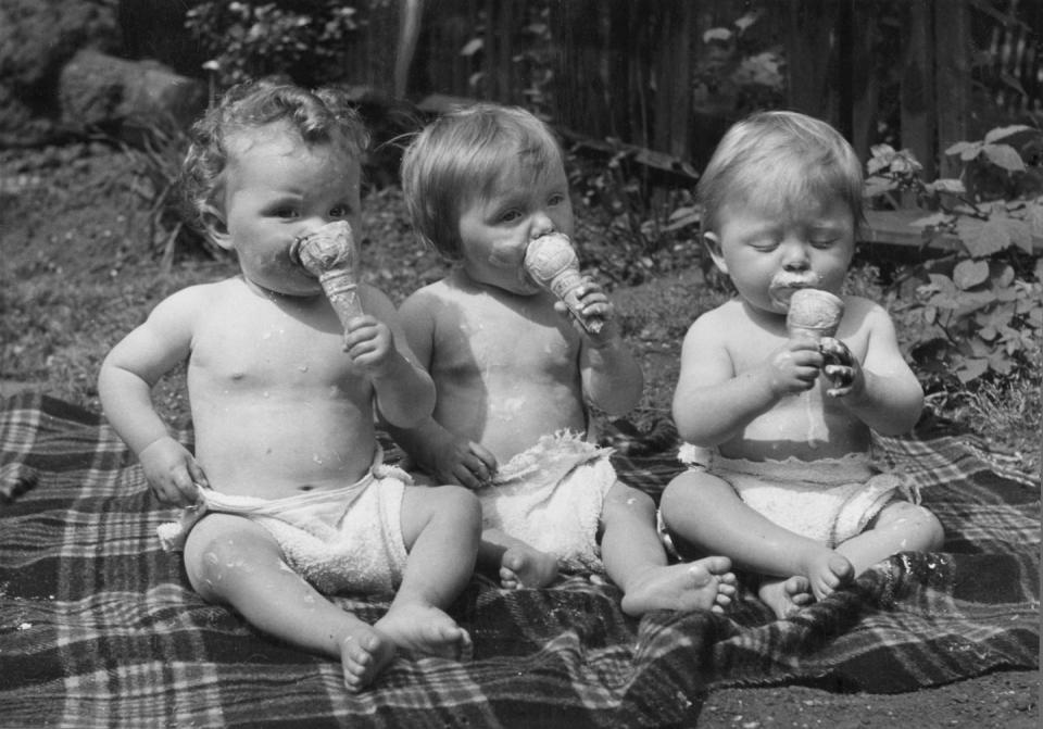 1952: Don't cry over spilt ice cream