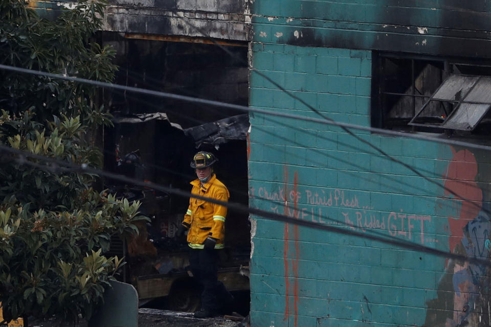 Fatal warehouse fire in Oakland