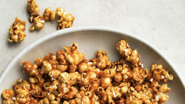 Salted Caramel Popcorn - Whisper of Yum