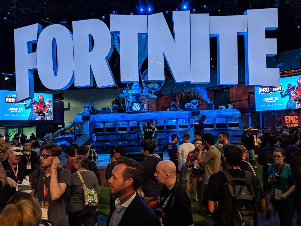 Fortnite at E3 2018