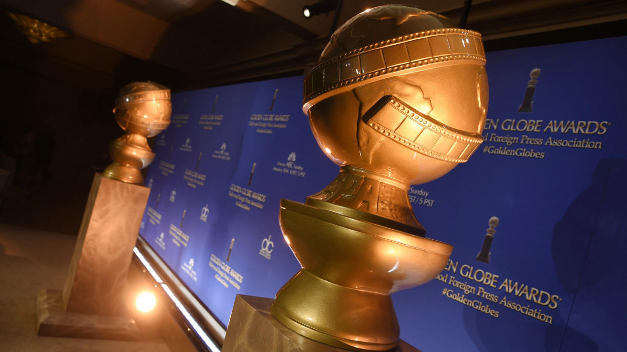 Golden Globe statues (Chris Pizzello / AP)