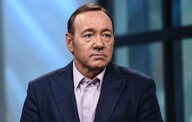 Kevin Spacey, pictured before the scandal emerged, has reportedly entered the same rehab clinic as Harvey Weinstein. Source: Getty