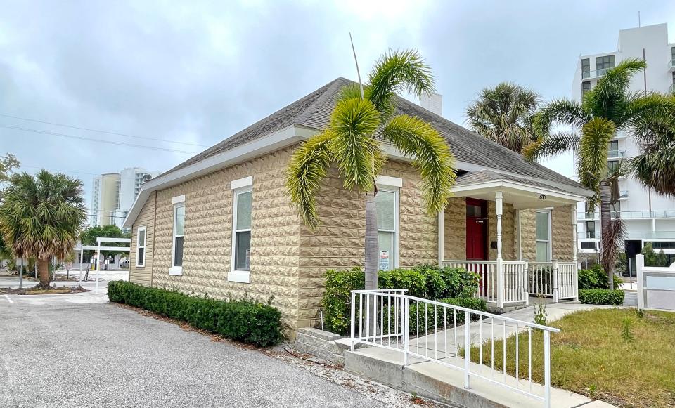 The historic McAlpin house/home is located at 1530 Cross St. in the heart of downtown Sarasota.