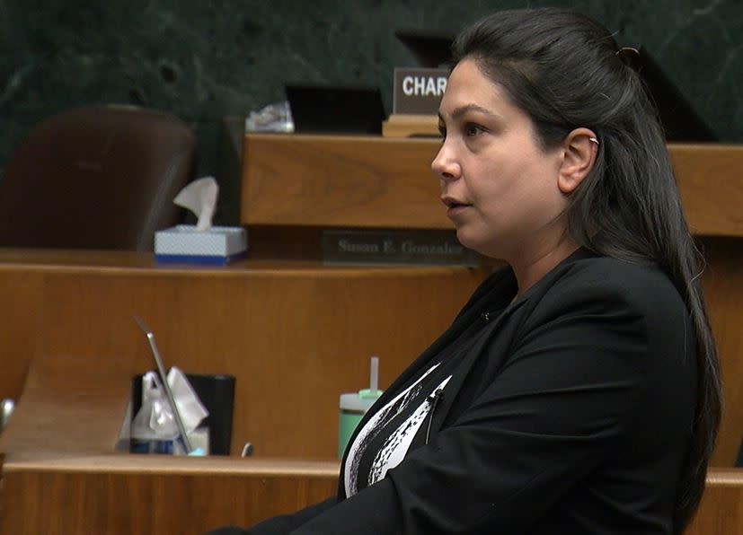 Deputy Public Defender Nathalie Sahakian is representing Jose De Jesus Velazquez-Gomez, charged with murder and other counts in connection with a vehicle crash that killed three women.