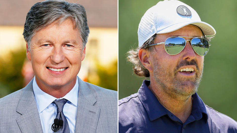 Brandel Chamblee says golfers such as Phil Mickelson have destroyed their reputations by joining the LIV Golf series. Pic: Getty