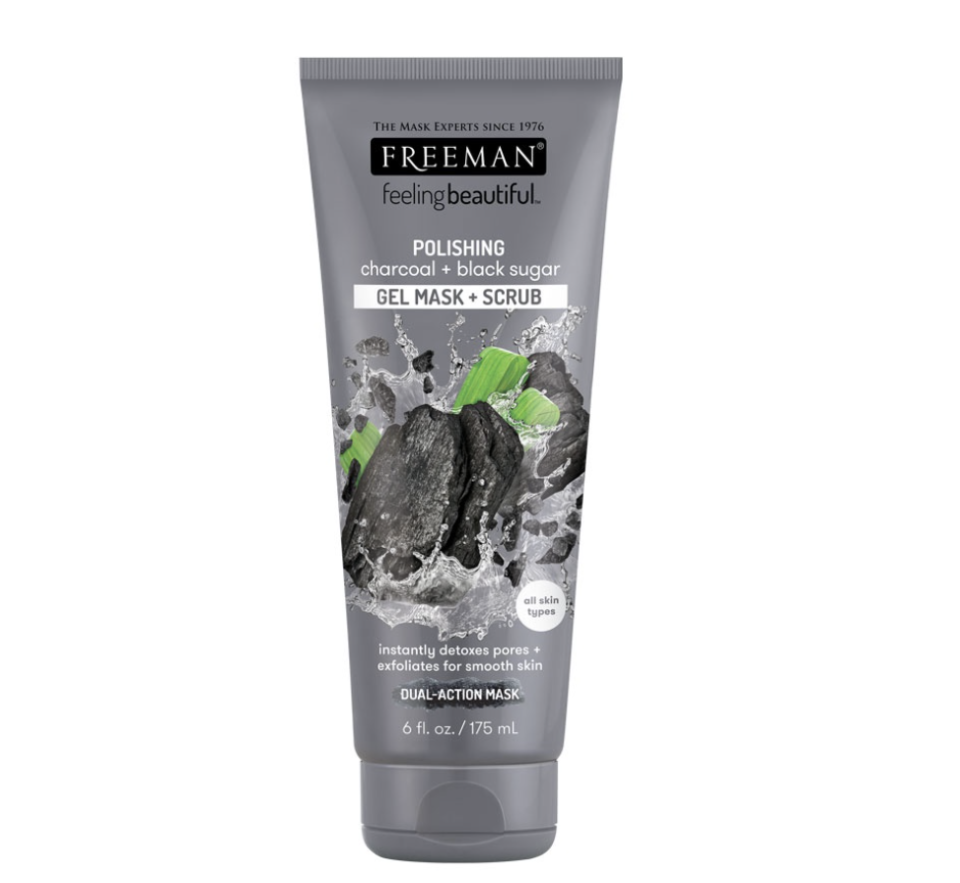 FREEMAN Facial Polishing Mask Charcoal & Black 175ml. (PHOTO: Shopee)