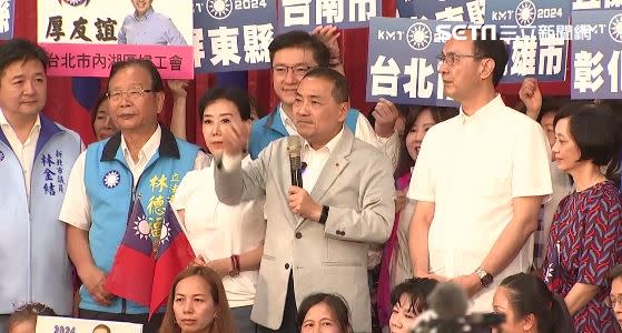 侯友宜最新民調支持度僅13.6%，沈富雄直言若真是這樣「國民黨可以棄選了！」（資料照）