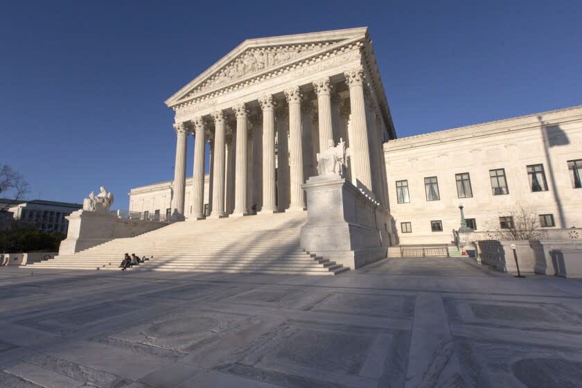 The Supreme Court building in Washington.