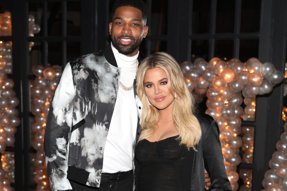 A source told PEOPLE that the Good American founder and Thompson "<a href="https://people.com/tv/khloe-kardashian-too-good-tristan-thompson-after-jordyn-woods-scandal/" rel="nofollow noopener" target="_blank" data-ylk="slk:are 100 perfect over;elm:context_link;itc:0;sec:content-canvas" class="link ">are 100 perfect over</a>" after news broke that he allegedly cheated on Kardashian with her sister Kylie Jenner's best friend, <a href="https://people.com/tv/who-is-jordyn-woods-accused-cheating-tristan-thompson/" rel="nofollow noopener" target="_blank" data-ylk="slk:Jordyn Woods;elm:context_link;itc:0;sec:content-canvas" class="link ">Jordyn Woods</a>. The couple seemed to overcome their first public scandal last April, when photos and videos surfaced of Thompson cheating just days before Kardashian gave birth to their daughter True. But the two had been living apart and barely spending time together in recent weeks. Now, a source told PEOPLE that if there’s a silver lining to this latest drama, "it’s that Khloé will finally be able to move on." Kardashian has shared several <a href="https://people.com/tv/khloe-kardashian-quotes-betrayal-tristan-thompson/" rel="nofollow noopener" target="_blank" data-ylk="slk:emotional quotes;elm:context_link;itc:0;sec:content-canvas" class="link ">emotional quotes</a> since the news broke, including one that read, "That betrayal was your blessing."