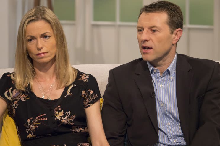 Gerry and Kate McCann have refused to give up in their search for their daughter (Rex)