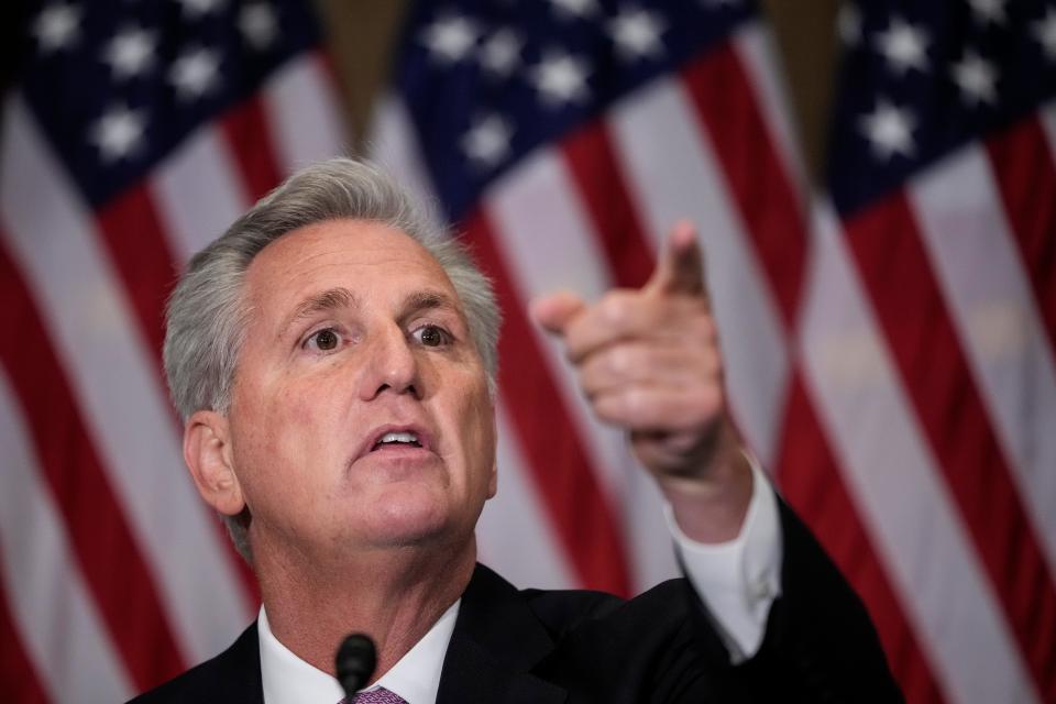 House Minority Leader Kevin McCarthy (R-CA) and allies are scrambling to contain the damage wrought by new audio tapes in which he can be heard saying former President Donald Trump should have resigned after the insurrection of Jan. 6, 2021 – comments he denied making just days before the release of the tape.