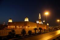 A view shows the Al-Rajhi Mosque, after the announcement of the easing of lockdown measures amid the coronavirus disease (COVID-19) outbreak, in Riyadh