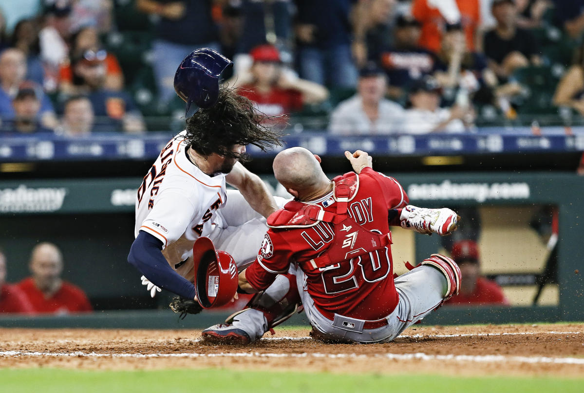 Astros, A's place Black Lives Matter shirt on home plate before