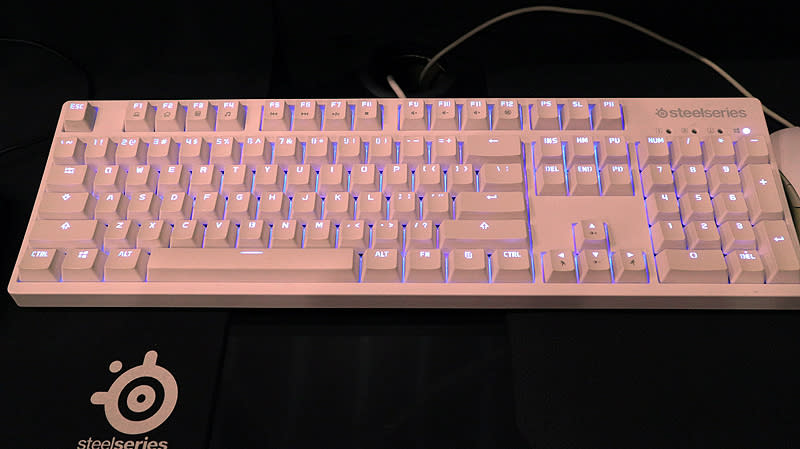 You can find the SteelSeries Apex M260 mechanical keyboard at PC Show 2016. The brown switch version is going for S$129 (U.P. S$170) while the red switch ones are going at S$139 (U.P. S$185). Find them at Expo Hall 5, Booth 5025, Gaming Zone.