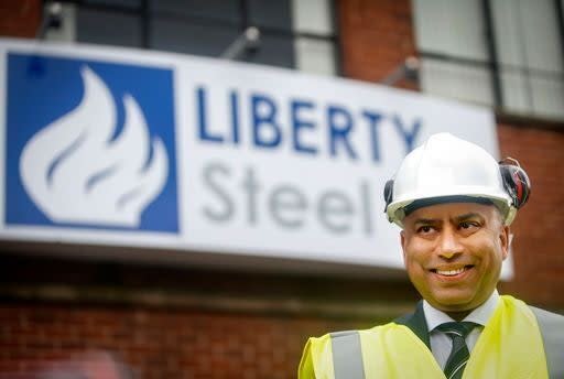 <p>Liberty’s owner Sanjeev Gupta, once dubbed the saviour of steel, is now trying to save his business</p> (PA)