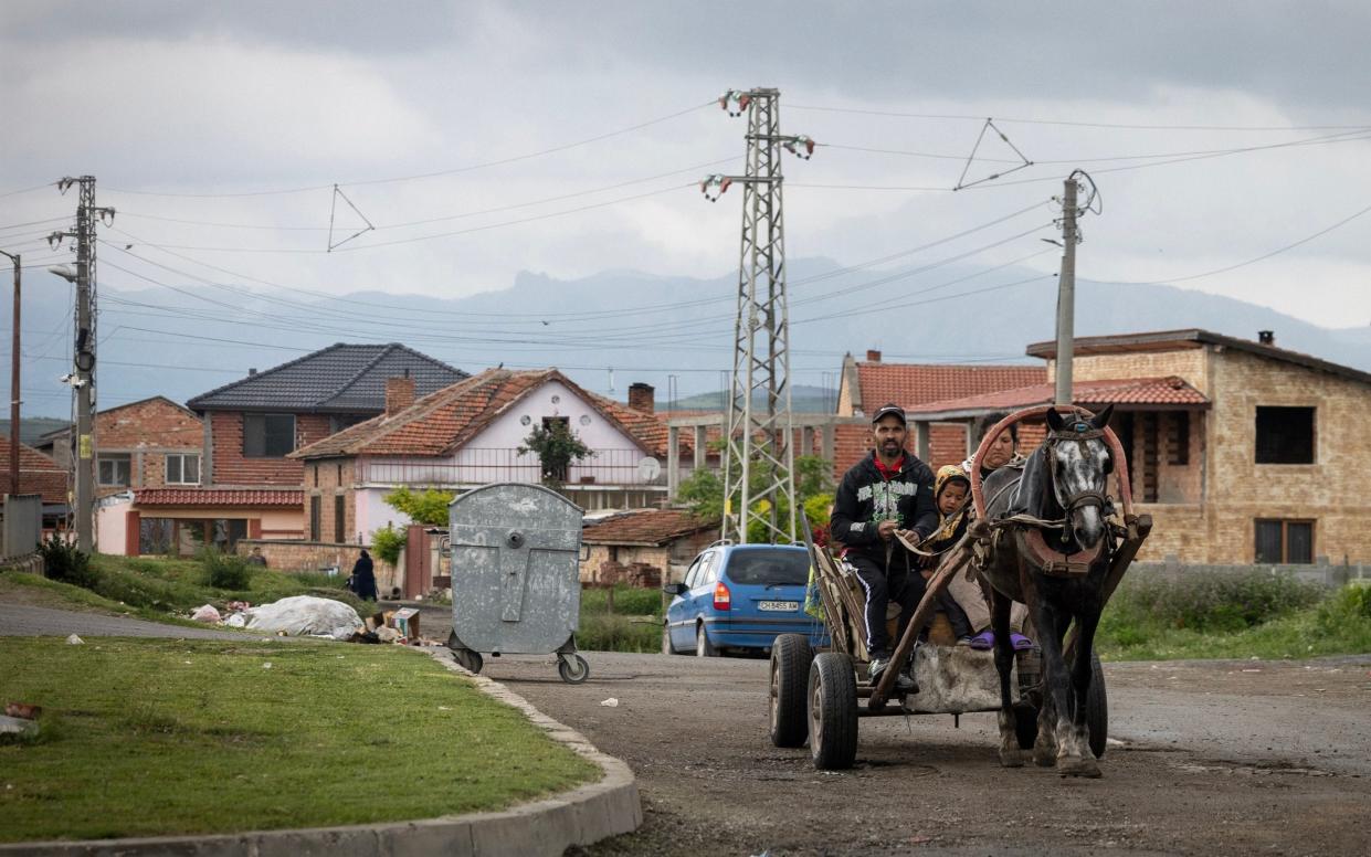 The Roma enclave of Nadezhda was the most targeted area by the gang's activities