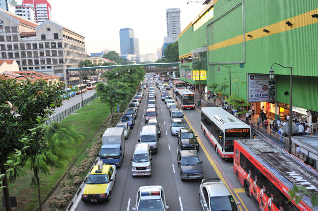 COE prices for big cars posted the biggest jump in Wednesday's bidding. (Yahoo! photo)