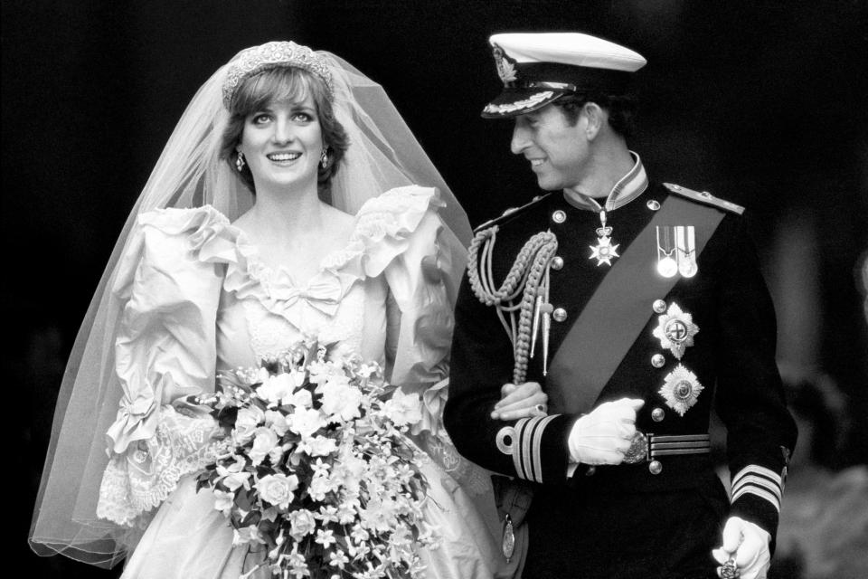 Diana’s wedding to Prince Charles was watched by millions [Photo: PA]