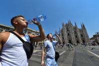 Summer heatwave in Italy