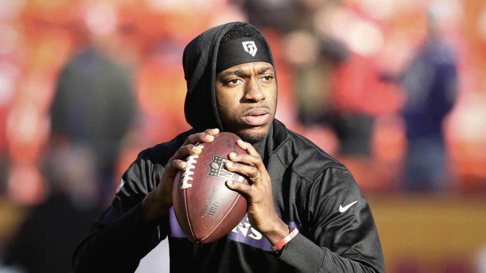 <p>Robert Griffin III has been sued by his former sports agent for allegedly refusing to pay up on $650,000 owed. According to court documents obtained by The Blast, Ben Dogra filed a lawsuit against his former client, accusing him of screwing him out of commissions not related to his NFL contracts. The suit claims Dogra […]</p> <p>The post <a rel="nofollow noopener" href="https://theblast.com/robert-griffin-iii-sued-former-sports-agent/" target="_blank" data-ylk="slk:NFL Star Robert Griffin III Sued By His Former Sports Agent;elm:context_link;itc:0;sec:content-canvas" class="link ">NFL Star Robert Griffin III Sued By His Former Sports Agent</a> appeared first on <a rel="nofollow noopener" href="https://theblast.com" target="_blank" data-ylk="slk:The Blast;elm:context_link;itc:0;sec:content-canvas" class="link ">The Blast</a>.</p>