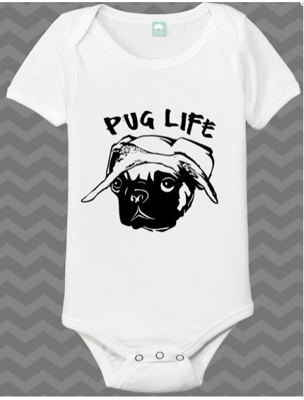 Pug Life Onesie