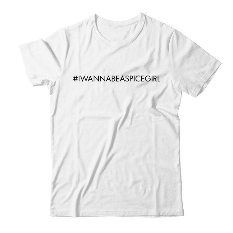 #IWANNABEASPICEGIRL Limited Edition Charity Tee (Represent )