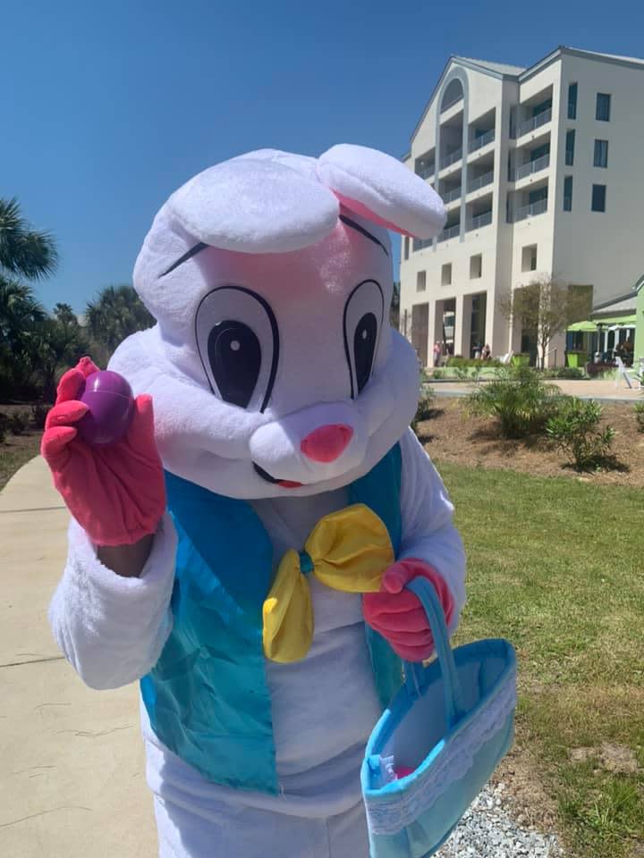 The Easter Bunny will join the annual Easter brunch at the Sheraton Panama City Beach Golf and Spa Resort.