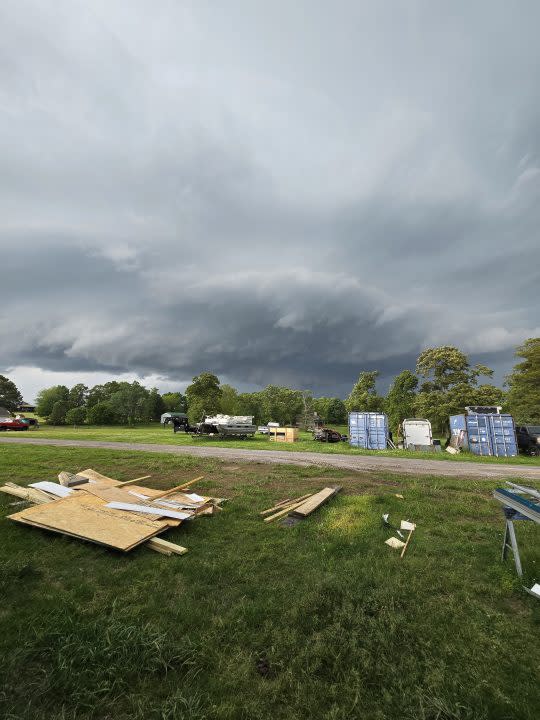 Smithville storm damage (Courtesy: Megan Moore)