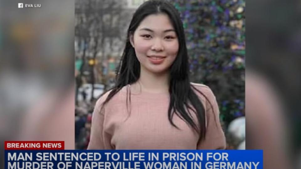 美國華裔大學畢業生劉女，去年與同學去新天鵝堡卻遭與死劫。（圖／翻攝自ABC 7 Chicago新聞影片）