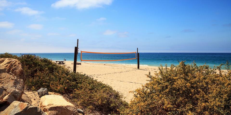 <p><strong>Best Beach Campground </strong></p><p>California has quite a few beaches with campgrounds — sites where you can park your RV and within a few minutes' walk be right on the sand. One of the largest campsites is in <a href="https://go.redirectingat.com?id=74968X1596630&url=https%3A%2F%2Fwww.tripadvisor.com%2FHotel_Review-g33012-d647321-Reviews-San_Clemente_State_Beach-San_Clemente_California.html&sref=https%3A%2F%2Fwww.redbookmag.com%2Flife%2Fg37132327%2Ftop-california-beach-vacations%2F" rel="nofollow noopener" target="_blank" data-ylk="slk:San Clemente State Beach;elm:context_link;itc:0;sec:content-canvas" class="link ">San Clemente State Beach</a>, a mile-long stretch halfway between LA and San Diego. Be sure to make a reservation, as the campsites go quickly, especially in summer!</p><p><strong><em>Where to Stay: </em></strong><a href="http://www.parks.ca.gov/?page_id=646" rel="nofollow noopener" target="_blank" data-ylk="slk:San Clemente State Beach Campground;elm:context_link;itc:0;sec:content-canvas" class="link ">San Clemente State Beach Campground</a></p>