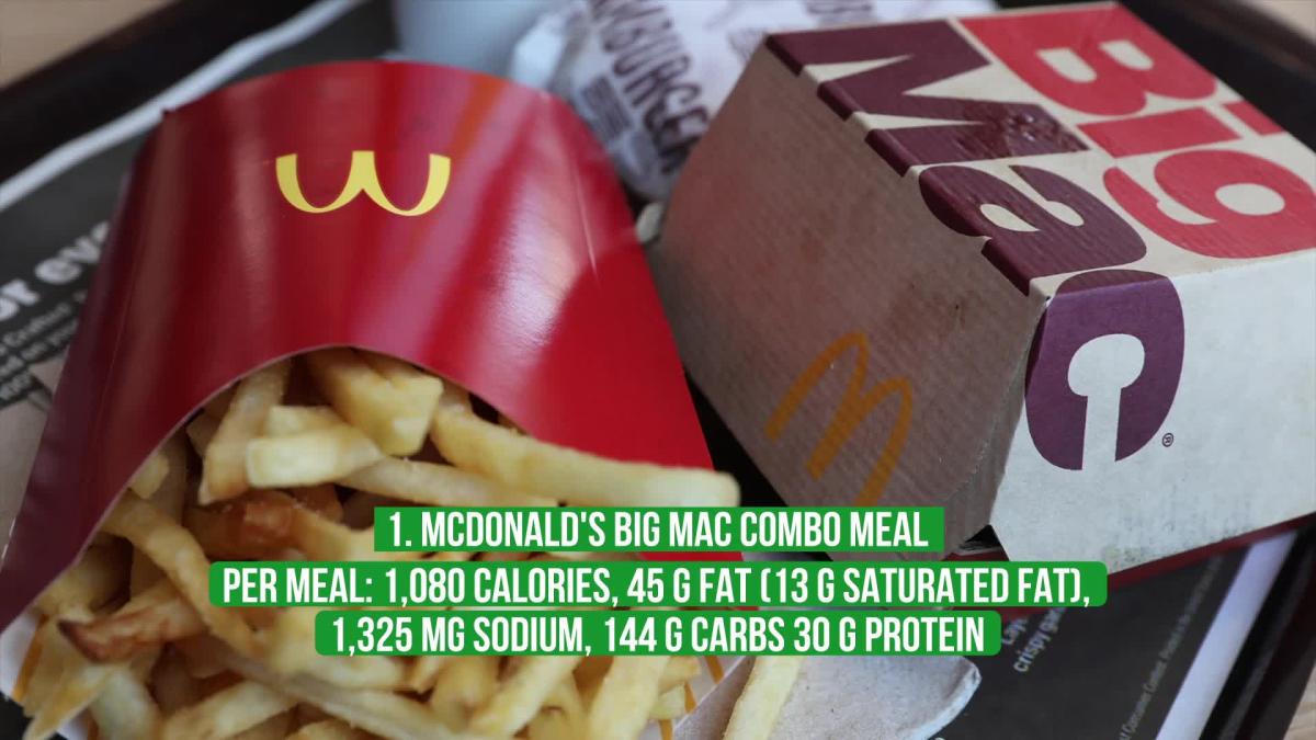 10 of the Most Unhealthy FastFood Value Meals