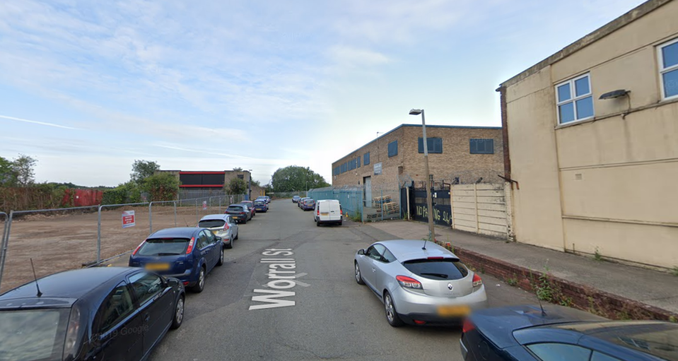 Worrall Street in Ordsall, Salford, where police said they dispersed an illegal gathering at the weekend. (Google Maps)