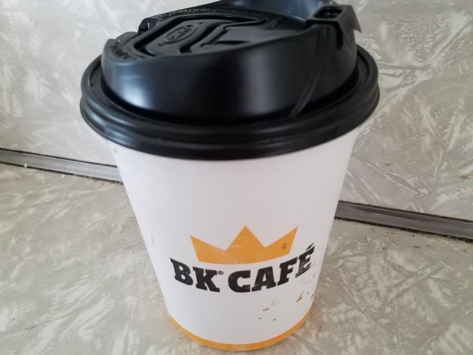 Burger King coffee